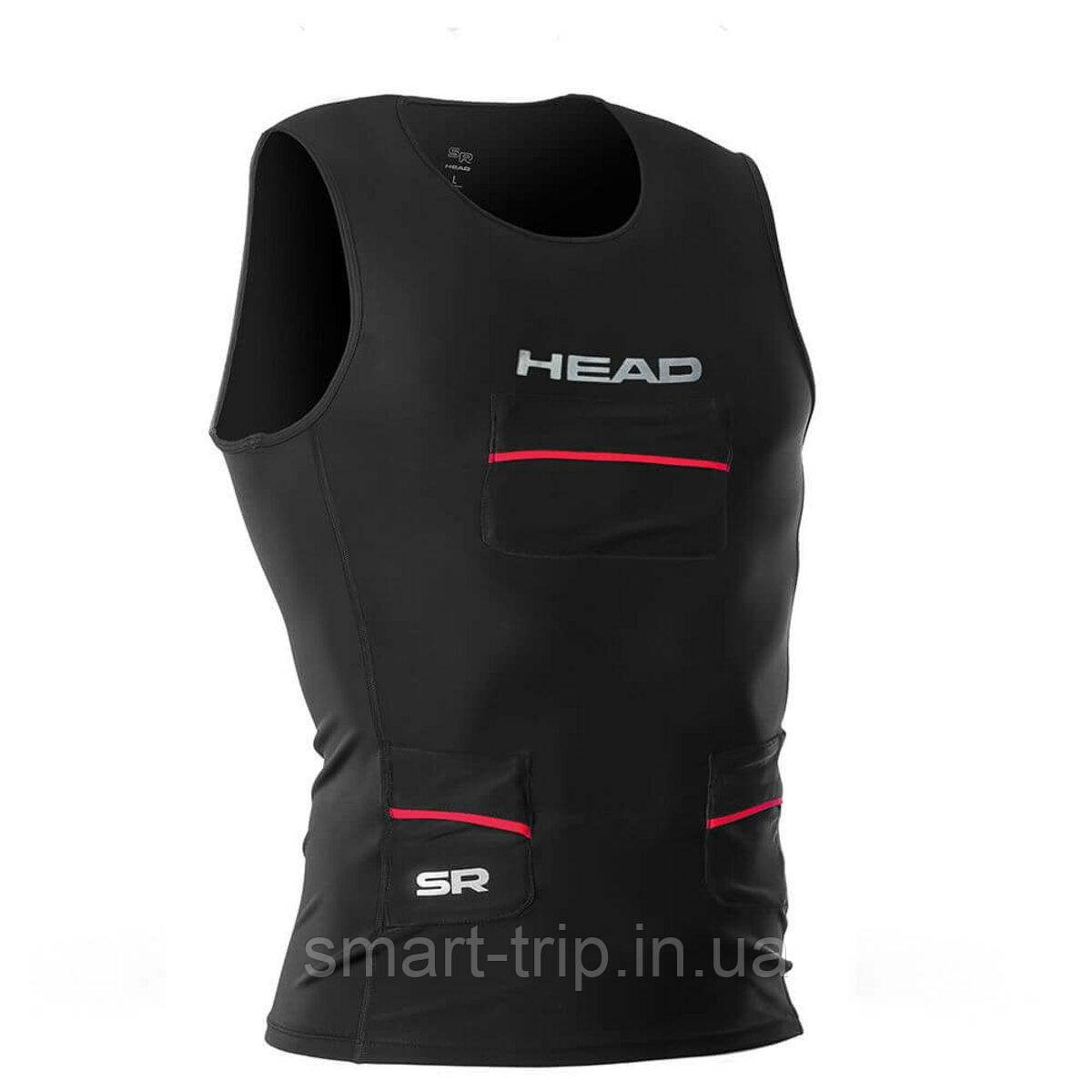 Майка для свімран Head чорна чоловіча S