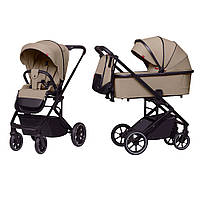 Коляска універсальна CARRELLO Alfa+ CRL-6507 (2 в 1) Evening Beige