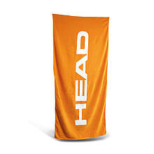 Рушник з бавовни Head Sport 140*70 см помаранчевий