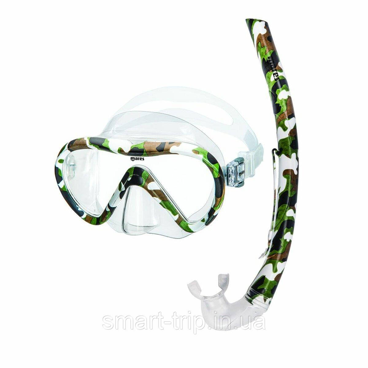 Набір для снорклінгу Mares Vento Energy (маска + трубка) камуфляж