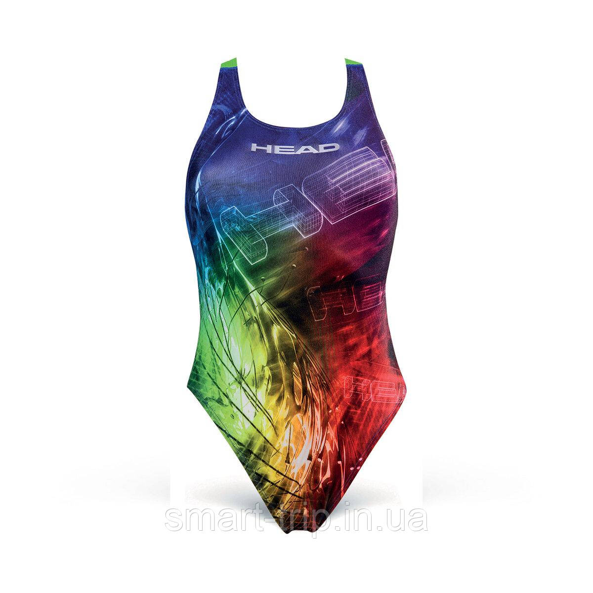 Купальник для басейну Head Reel різнокольровий жіночий 40