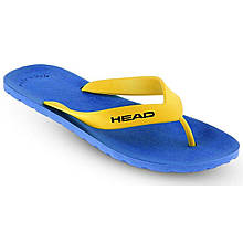 Тапочки Head Team Kids жовто-сині 29/30