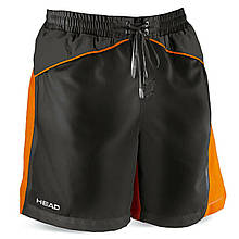 Шорти для плажу Head Watershorts 45 cm чорно-помаранчеві чоловічі S