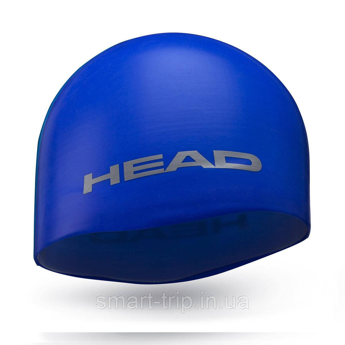 Шапочка для плавання дитяча Head Silicone Moulded Mid темно-синя
