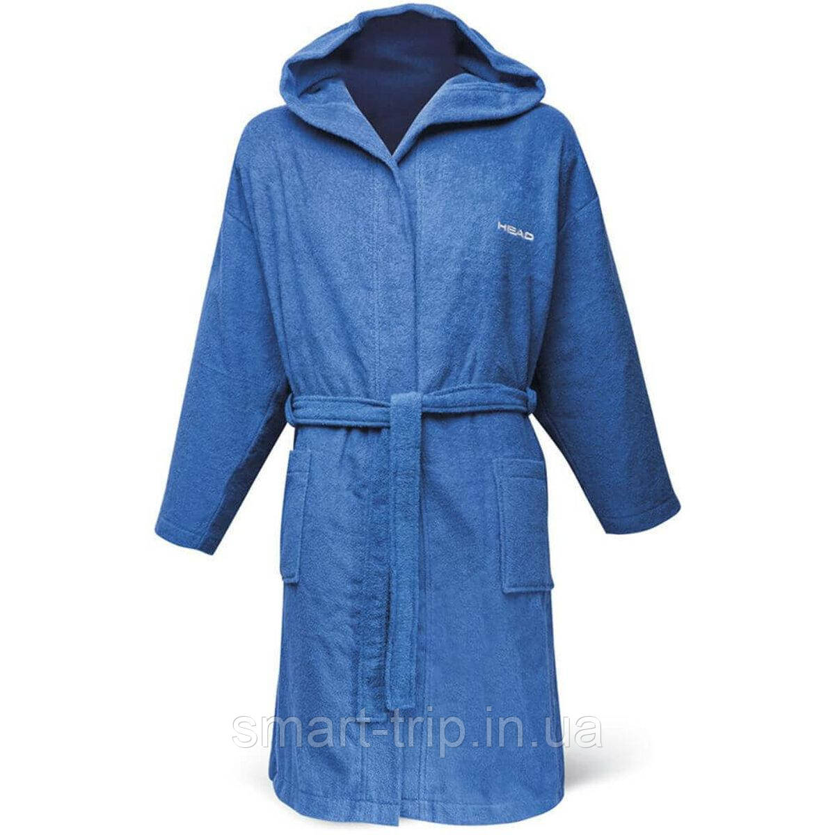 Халат для басейну Head Cotton синій чоловічий L