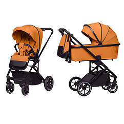 Коляска універсальна CARRELLO Alfa+ CRL-6507 (2in1) Sunrise Orange