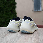 Чоловічі кросівки Adidas Yeezy 700 V3 Azael (бежеві з чорним) кроси рефлективи світяться неоном О10834 top, фото 4