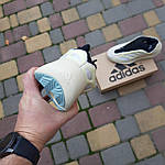 Чоловічі кросівки Adidas Yeezy 700 V3 Azael (бежеві з чорним) кроси рефлективи світяться неоном О10834 top, фото 8