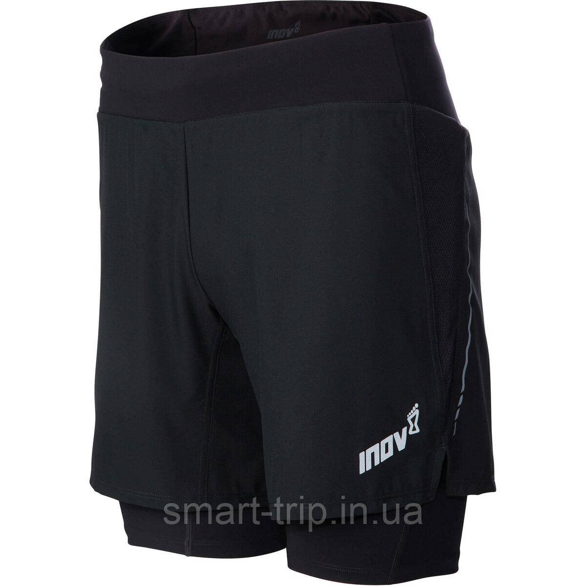 Шорти для бігу Inov-8 Trail Short 7 чорні чоловічі XL