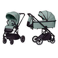 Коляска універсальна CARRELLO Alfa+ CRL-6507 (2 в 1) Parrot Green