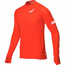 Лонгслів для бігу Inov-8 Base LS червоний чоловічий S