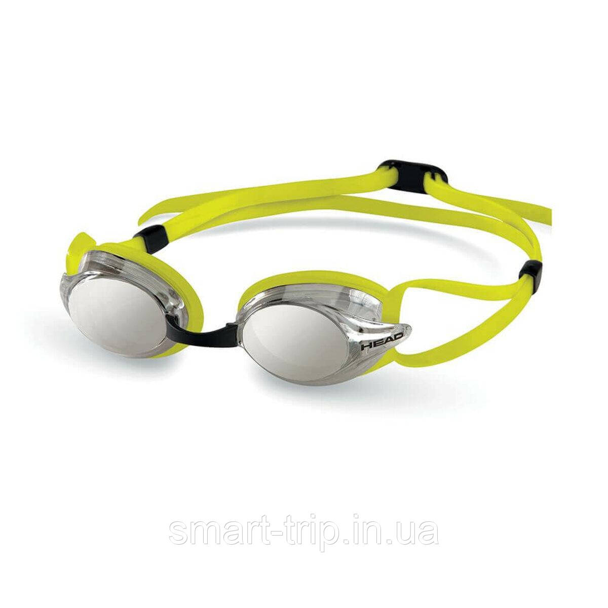 Окуляри стартові Head Venom дзеркальне покриття жовті