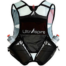 Рюкзак для бігу UltrAspire Momentum 2.0 чорно-червоний унісекс S