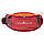 Поясна сумка для бігу UltrAspire Plexus Waist Pack Burgundy з тримачем Lumen Ally для ліхтаря бордов, фото 3