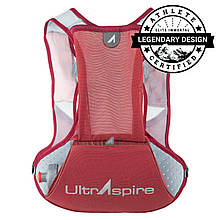 Рюкзак для бігу UltrAspire Basham Burgundy Tomato бордовий унісекс