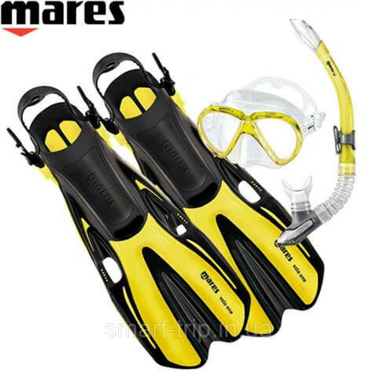 Набір для снорклінгу Mares Volo One Marea жовтий 35/38