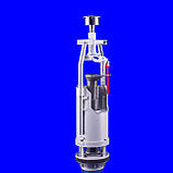 Зливний механізм для бачка унітаза однокнопковий., фото 2