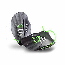 Лопатки для плавання Head ConTour Paddle чорно-салатові S