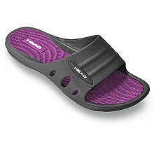 Тапочки Head Loop чорно-фіолетові жіночі 36