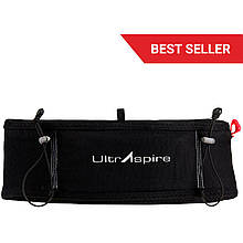 Пояс для бігу UltrAspire Fitted Race чорний унісекс L