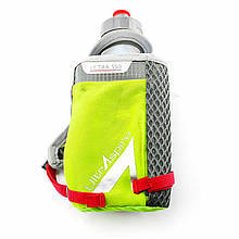 Біговий тримач на руку з флягою UltrAspire Ultra 550 мл лаймовий