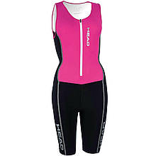 Стартовий костюм для триатлону Head Frontzip чорно-рожевий жіночий S