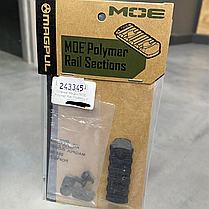 Планка Magpul MOE Polymer на 5 слотів, Weaver/Picatinny, колір Чорний, фото 3