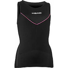 Майка для свімран Head чорно-рожева жіноча S