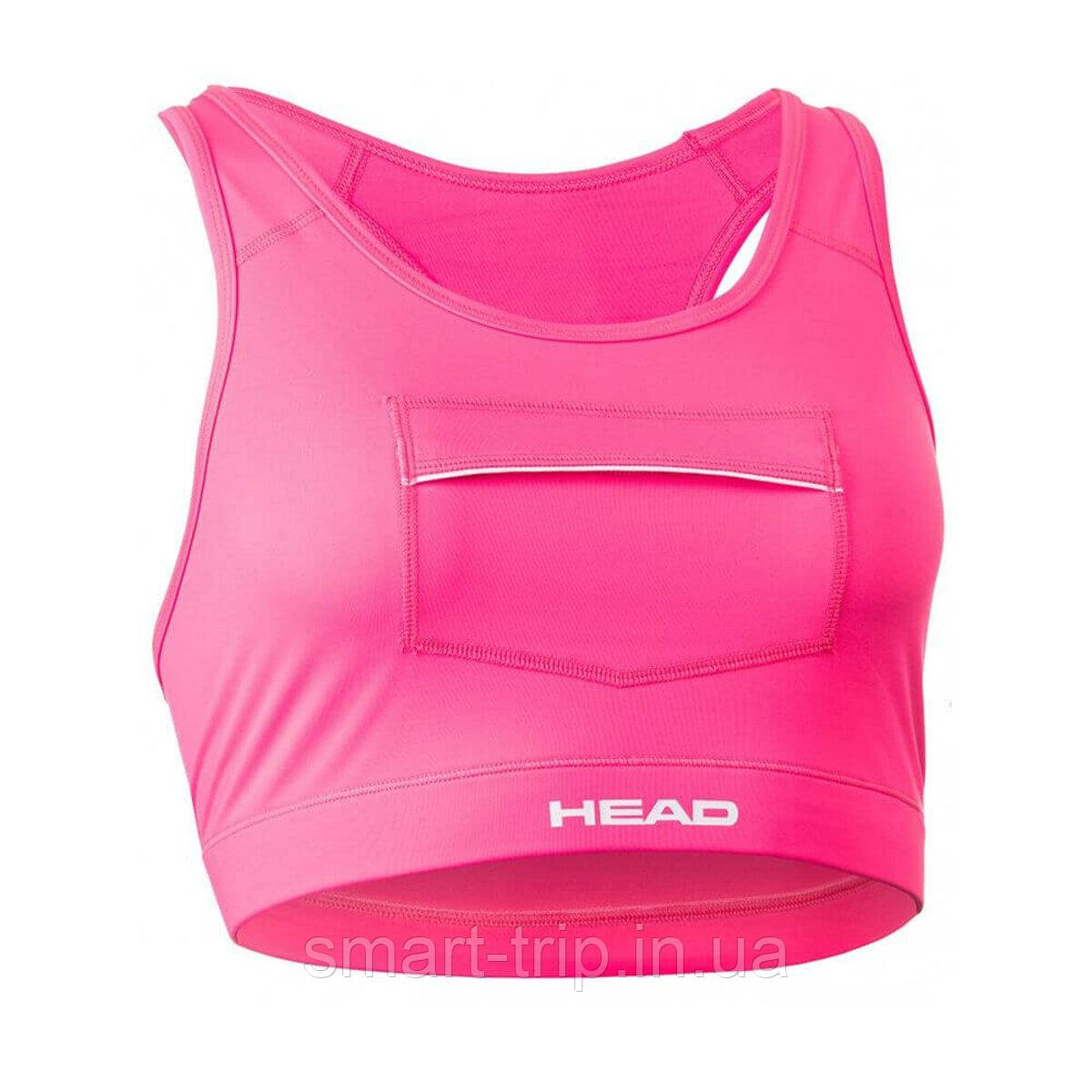 Топ підтримуючий Head жіночий рожевий L