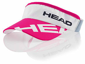 Сонцезахисний козирок Head рожево-білий