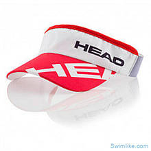 Сонцезахисний козирок Head червоно-білий