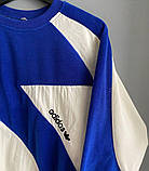 Чоловіча тепла кофта Adidas M674 біло-синя, фото 6
