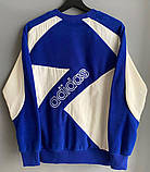 Чоловіча тепла кофта Adidas M674 біло-синя, фото 8