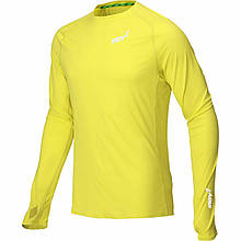 Лонгслів для бігу Inov-8 Base LS жовтий чоловічий L