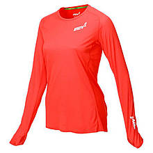 Лонгслів для бігу Inov-8 Base Elite LS червоний жіночий XS