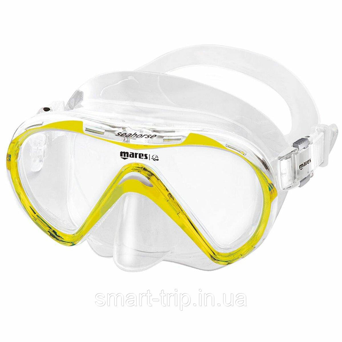 Маска для снорклінгу Mares Seahorse жовта дитяча