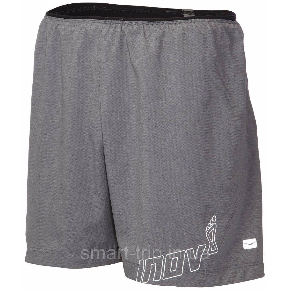 Шорти для бігу Inov-8 Trail Short 5 сірі чоловічі M