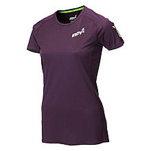 Футболка для бігу Inov-8 Base SS фіолетова жіноча XS