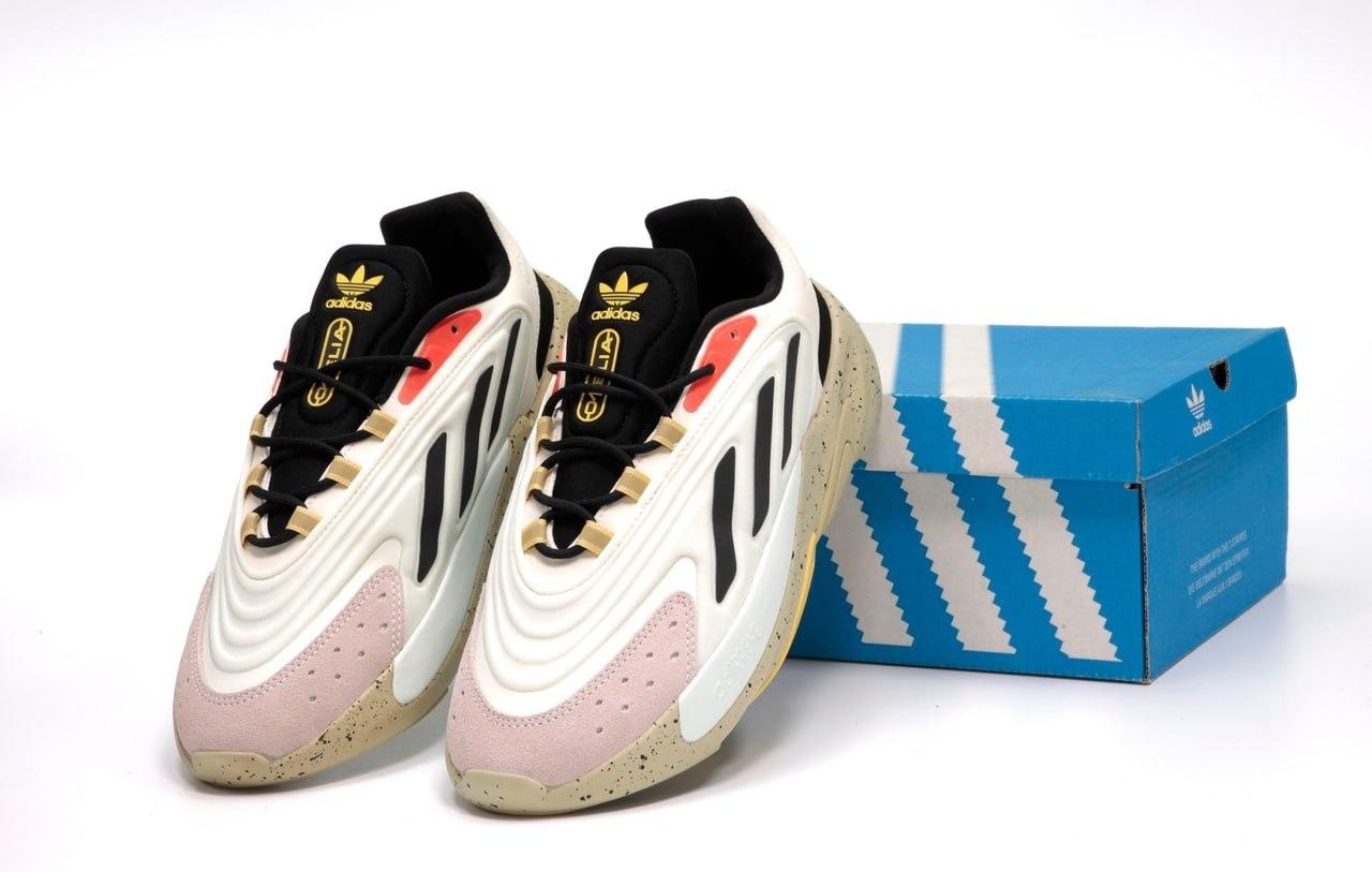 Кросівки чоловічі сірі Adidas Ozelia (10815), фото 1