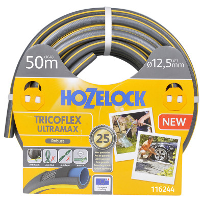 Поливальний шланг HoZelock d12,5мм 50 м Tricoflex Ultramax 116244 (12060)