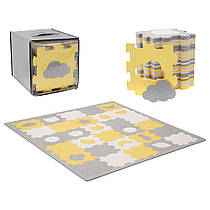 Ігровий килимок-пазл Luno Shapes Yellow KinderKraft KPLUSH00YEL0000