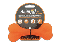 Игрушка для собак кость AnimAll Fun 12 см оранжевая 88112