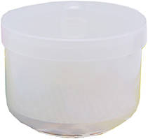 Пластиковий контейнер Lpnails для дезінфекції манікюрних фрез малий прозорий