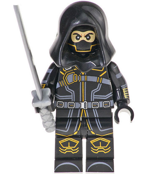 Фігурка Чорний Ніндзя, 1шт