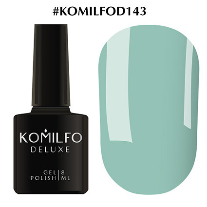 Гель-лак Комільфо Komilfo Deluxe Series №D143, 8 мл