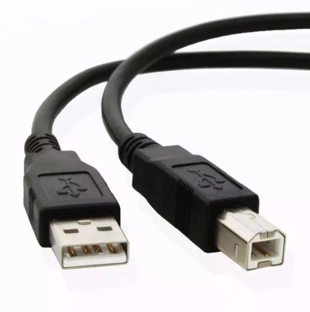 Кабель для принтера USB А->,USB B (квадратный) 1.5м /питание/удлинитель ...