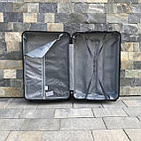 Дорожня валіза L ЖОВТА ПОЛІКАРБОНАТ Wings AT01 Дорожній чемодан на 4 кола Дорожная сумка с ручкой, фото 3