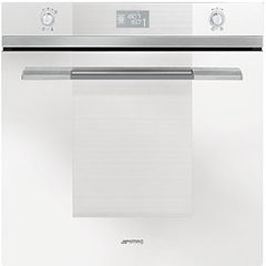 Smeg SFP120B-1, біле скло. Клас енергоспоживання А (-20%)