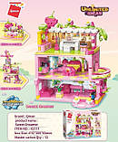 Конструктор Qman 42111 "Домік, салон, торт 3в1" 580 деталей, фото 6