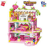 Конструктор Qman 42111 "Домік, салон, торт 3в1" 580 деталей, фото 4
